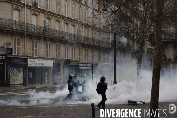 Gilets Jaunes, acte IV, Paris.