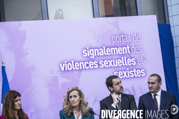 Lancement du portail de signalement des violences sexuelles.