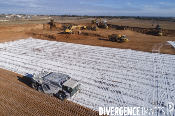 Construction d une plateforme logistique à Nîmes-Garons