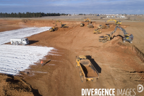 Construction d une plateforme logistique à Nîmes-Garons