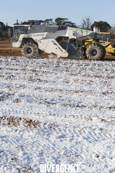 Construction d une plateforme logistique à Nîmes-Garons