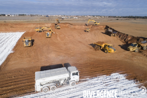 Construction d une plateforme logistique à Nîmes-Garons