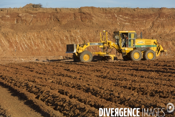 Construction d une plateforme logistique à Nîmes-Garons