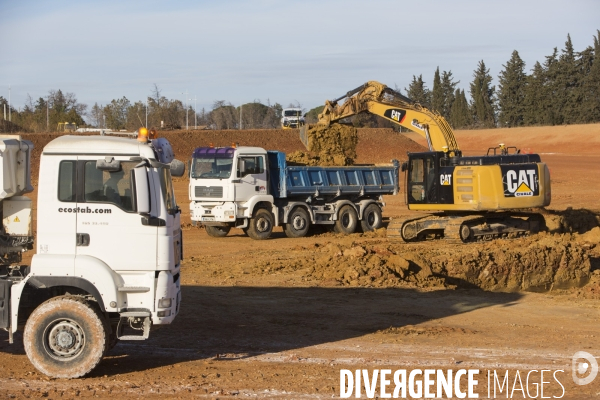 Construction d une plateforme logistique à Nîmes-Garons