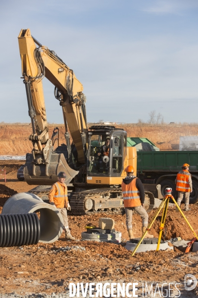 Construction d une plateforme logistique à Nîmes-Garons