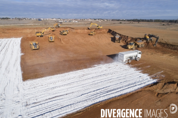 Construction d une plateforme logistique à Nîmes-Garons