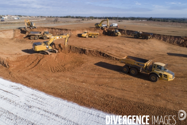 Construction d une plateforme logistique à Nîmes-Garons