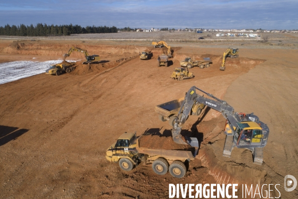 Construction d une plateforme logistique à Nîmes-Garons