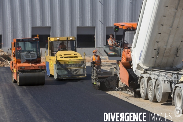 Construction d une plateforme logistique à Nîmes-Garons