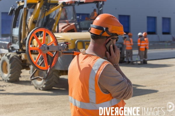 Construction d une plateforme logistique à Nîmes-Garons