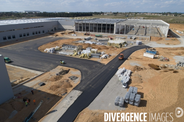 Construction d une plateforme logistique à Nîmes-Garons