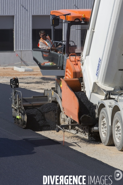 Construction d une plateforme logistique à Nîmes-Garons