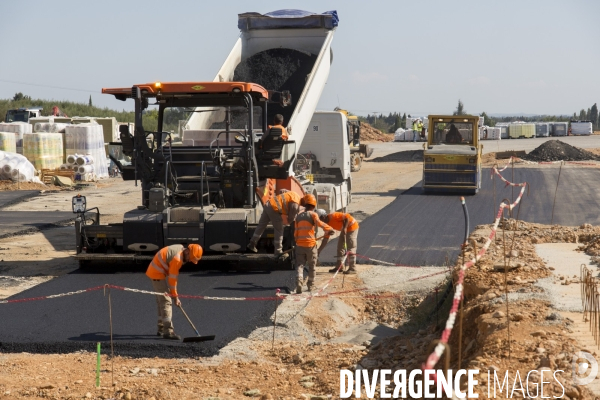 Construction d une plateforme logistique à Nîmes-Garons