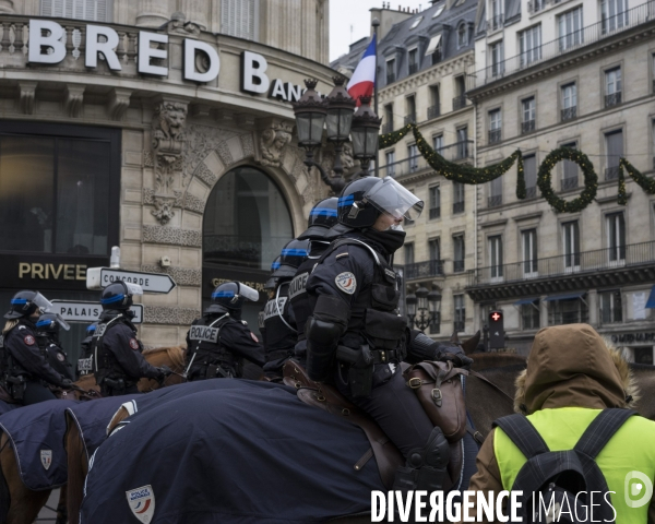 Mouvement des gilets jaunesplace de l Opéra