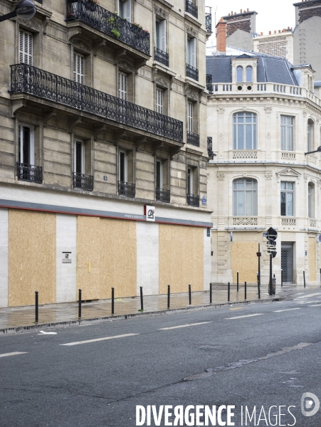 Mouvement des gilets jaunes vers les Champs Elysées