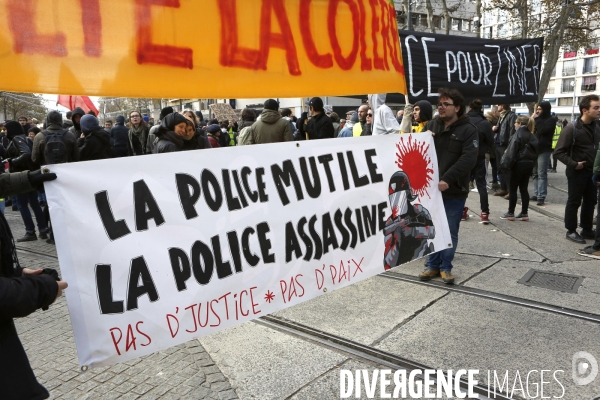 Convergences des manifestations - Marseille