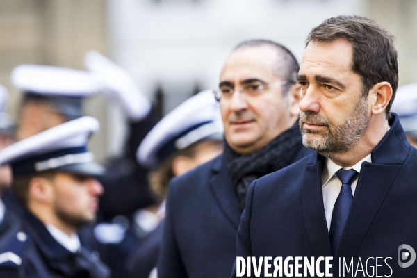 Cérémonie d accueil des gardiens de la paix, 247ème et 248ème promotion.