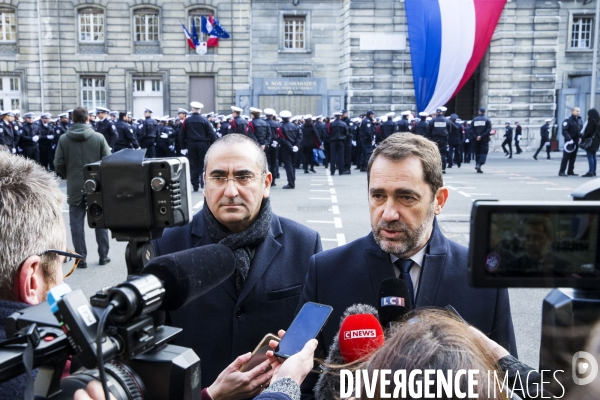 Cérémonie d accueil des gardiens de la paix, 247ème et 248ème promotion.