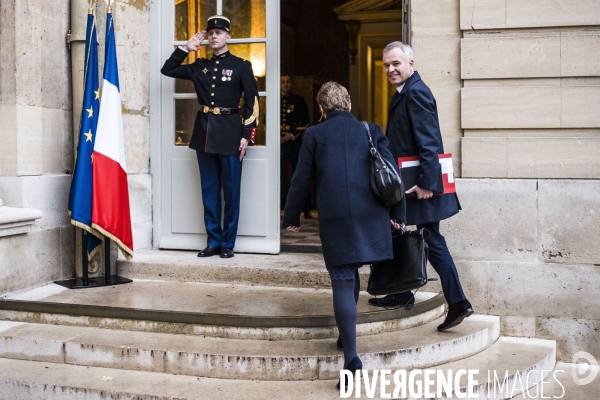 Edouard Philippe reçoit le Conseil National de la Transition Ecologique.