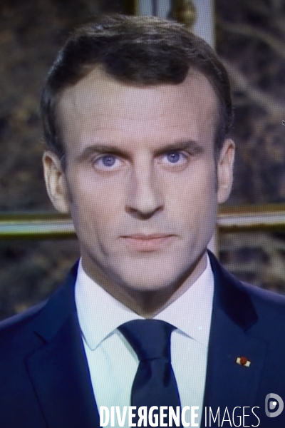 Voeux de nouvelle annee 2019 du president Emmanuel Macron