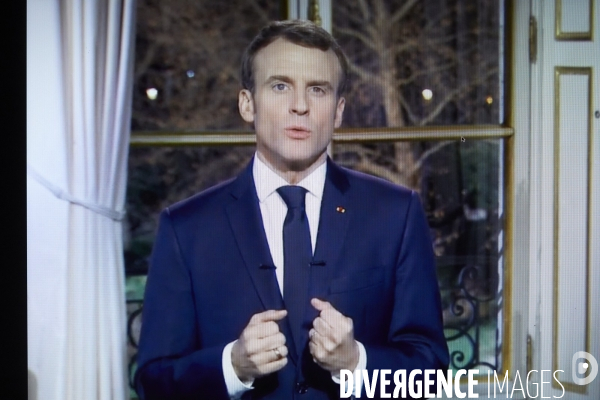 Voeux de nouvelle annee 2019 du president Emmanuel Macron