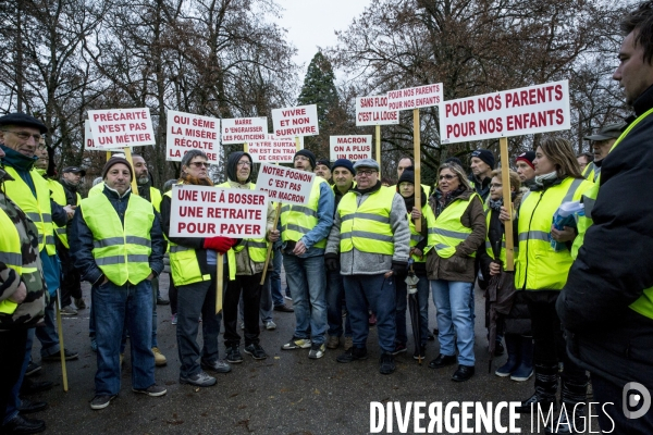 Les Gilets Jaunes de Chatillon-sur-Seine (Bourgogne)