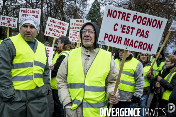 Les Gilets Jaunes de Chatillon-sur-Seine (Bourgogne)