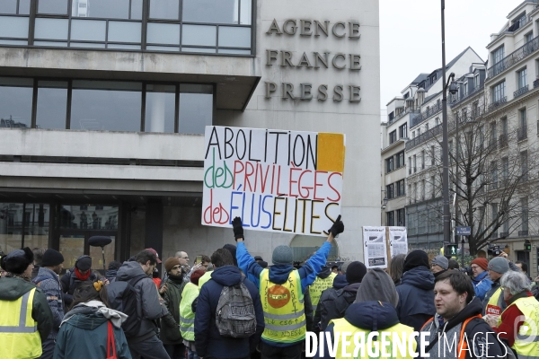 Acte VIII à Paris des gilets jaunes