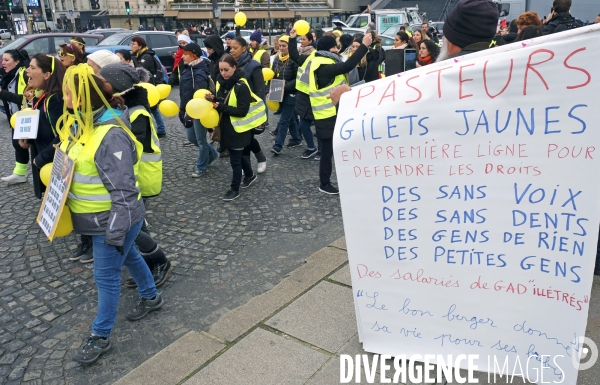 Gilets jaunes - Premiére manifestation des femmes - Acte VIII