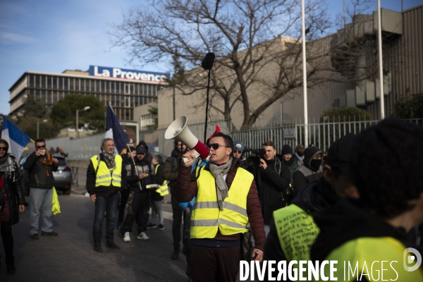 Gilets Jaunes et le journal La Provence