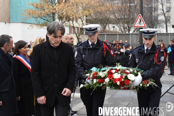 Charlie-Hebdo. Commémoration des attentats.