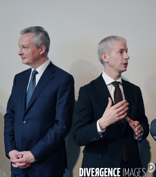 Bruno Le Maire avec Franck Riester
