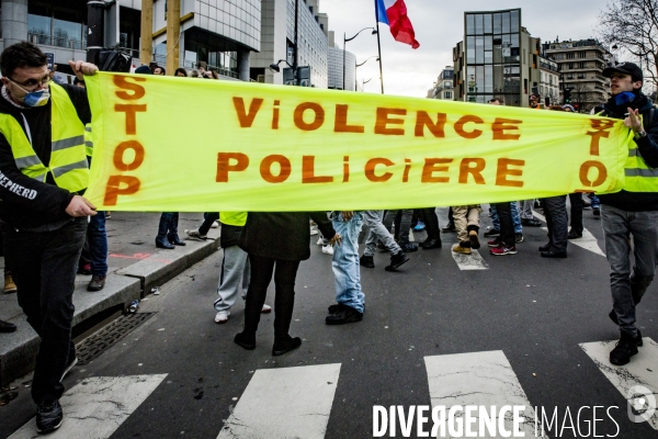 Gilets Jaunes Paris - Acte IX 12.01.2019