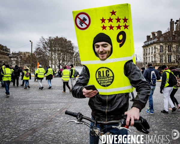 Gilets Jaunes Paris - Acte IX 12.01.2019