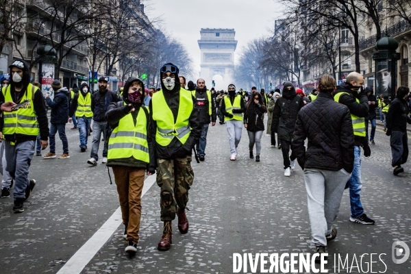 Gilets Jaunes Paris - Acte IX 12.01.2019