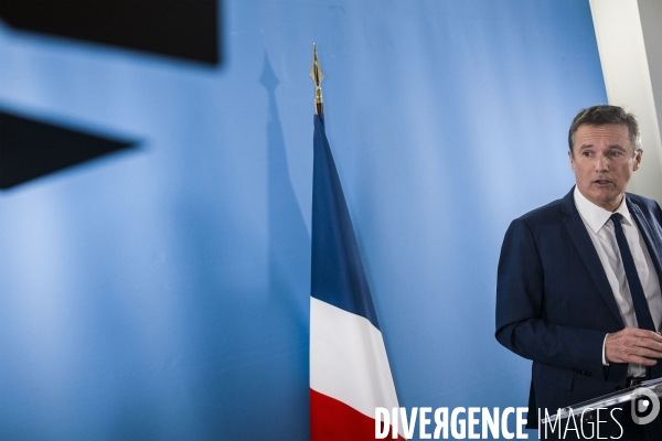 Nicolas Dupont-Aignan, voeux à la presse