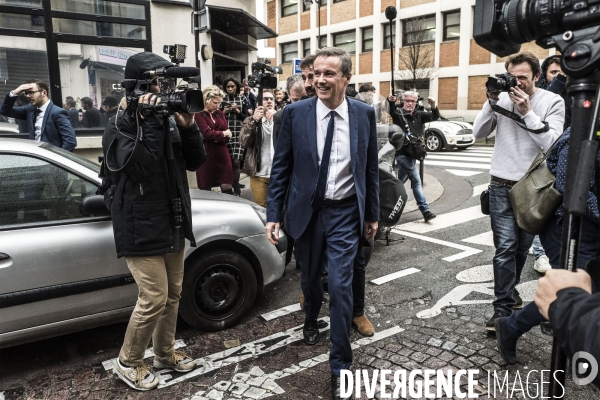 Nicolas Dupont-Aignan, voeux à la presse