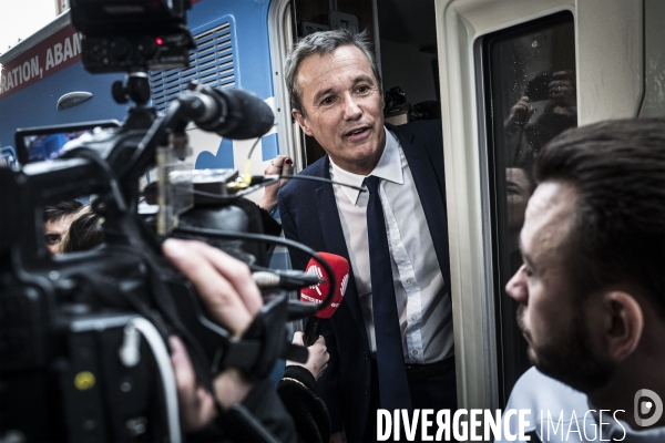 Nicolas Dupont-Aignan, voeux à la presse