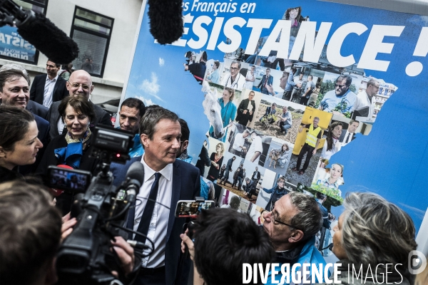 Nicolas Dupont-Aignan, voeux à la presse