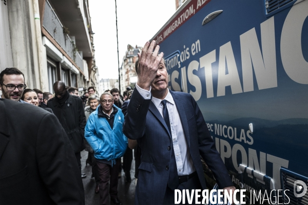 Nicolas Dupont-Aignan, voeux à la presse