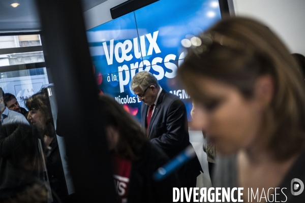 Nicolas Dupont-Aignan, voeux à la presse