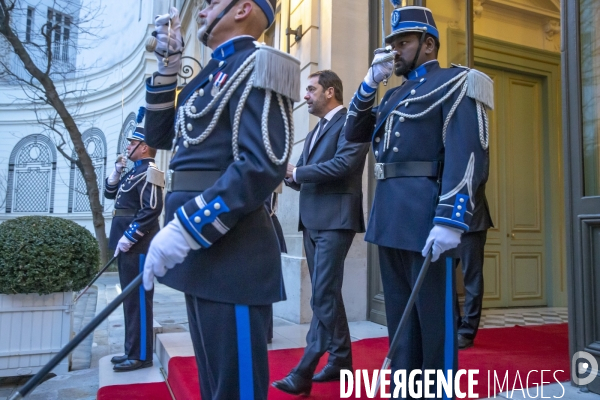 Traditionnel petit déjeuner du gouvernement avant le premier Conseil des ministres et les voeux 2019