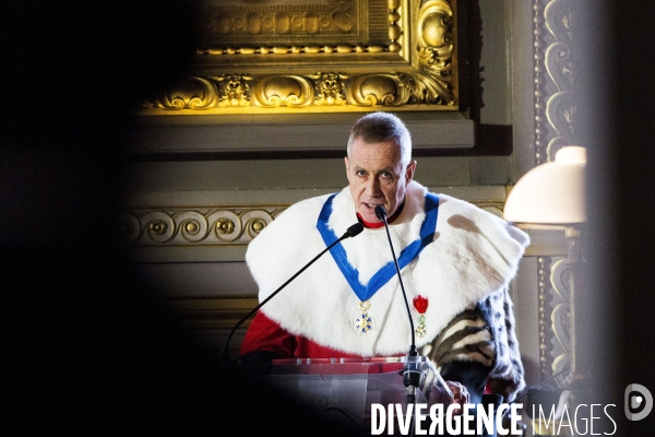 Audience solennelle de début d année à la Cour de cassation.