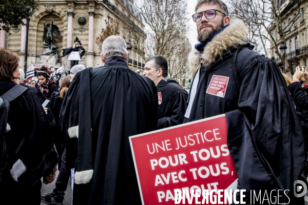 Manifestation des Avocats - Paris 15.01.2019