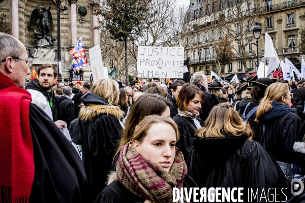 Manifestation des Avocats - Paris 15.01.2019