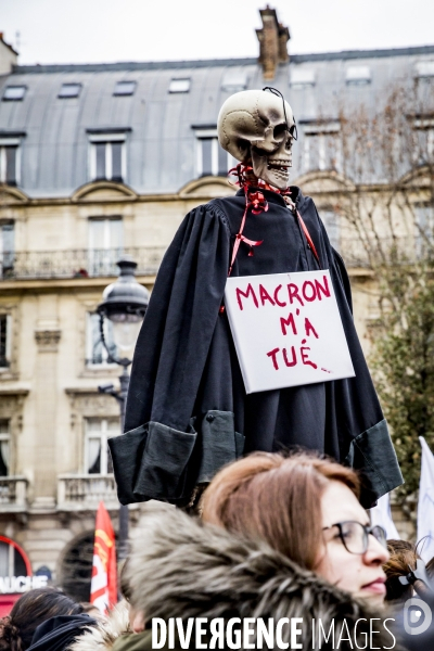 Manifestation des Avocats - Paris 15.01.2019