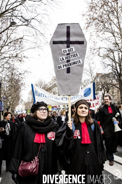 Manifestation des Avocats - Paris 15.01.2019