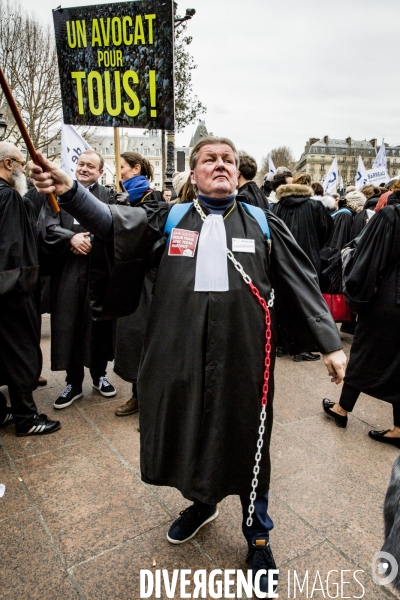 Manifestation des Avocats - Paris 15.01.2019