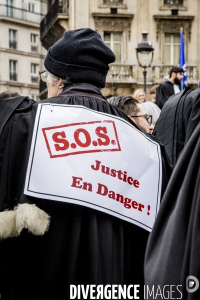 Manifestation des Avocats - Paris 15.01.2019