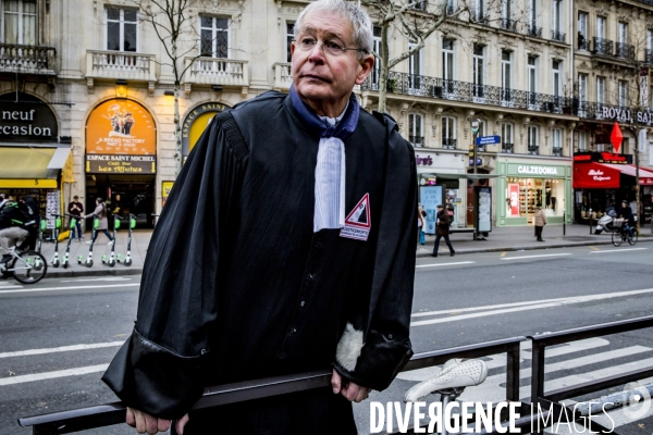 Manifestation des Avocats - Paris 15.01.2019